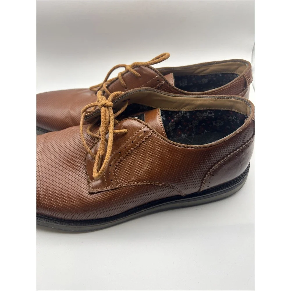 Steve Madden Nunan Oxford Shoes Ortholite, Brown, Men's Size 12